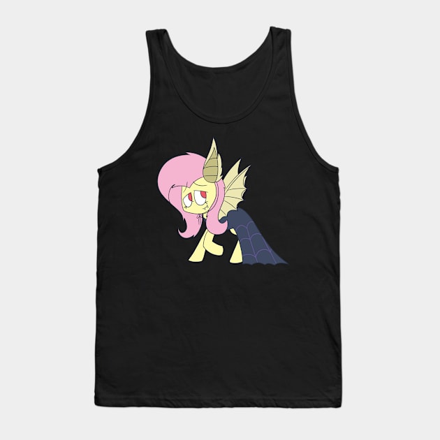 Halloween Fluttershy Tank Top by typhwosion